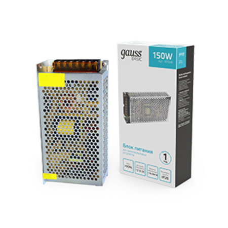 Блок питания Basic 12V 150W IP20 1/50
