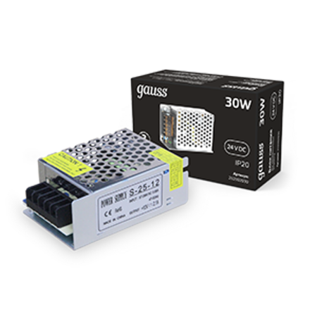 Блок питания 30W 24V IP20 1/140