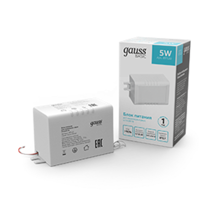 Блок питания Basic 12V 5W IP67 1/250