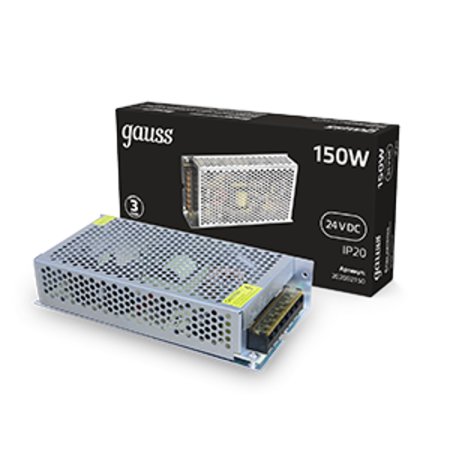 Блок питания 150W 24V IP20 1/50