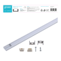 Профиль для ленты LED прямой - 1m 1/60