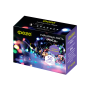 Гирлянда декоративная питание от ЭП  DC-G03-50M, 50 мульт. microLED, 5.1 м., 8 реж., 3xAA, IP44