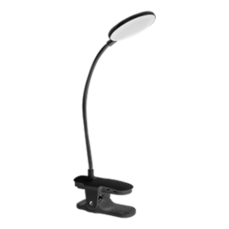 Светильник настольный GTL205 5W 330lm 4000K 5V Li-ion 1200mA черный диммируемый LED 1/25/50