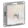 AtlasDesign Жемчуг Розетка компьютерная RJ45, механизм