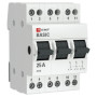 Переключатель трехпозиционный 3P 25А EKF Basic