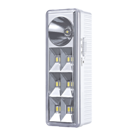 Светильник светодиодный аварийный СБА 2207DC 6+1LED 1.0Ah lithium battery DC