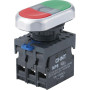 Кнопка двойная NP8-02S 2НЗ, IP65 (R)