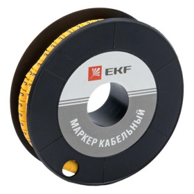 Маркер-кабельный 4,0кв.мм "3"(500шт.) (ЕС-2) EKF PROxima