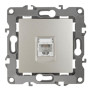 Розетка телефонная 12-3105-15 RJ11,  перламутр (10/100/2500)