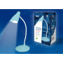 Светильник настольный TLD-559 Blue/LED/280Lm/5000K/Dimmer 3W сенсор Голубой
