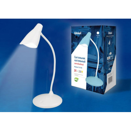 Светильник настольный TLD-559 Ivory/LED/280Lm/5000K/Dimmer 3W сенсор Белый