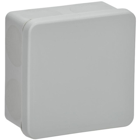 Коробка распределительная КМ42435 о/п 80х80х40мм IP67 8 вв. серая