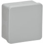Коробка распределительная КМ42435 о/п 80х80х40мм IP67 8 вв. серая