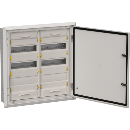 TITAN 5 Корпус металлический ЩРв-72 (2х36) 630х625х130 IP31 серый