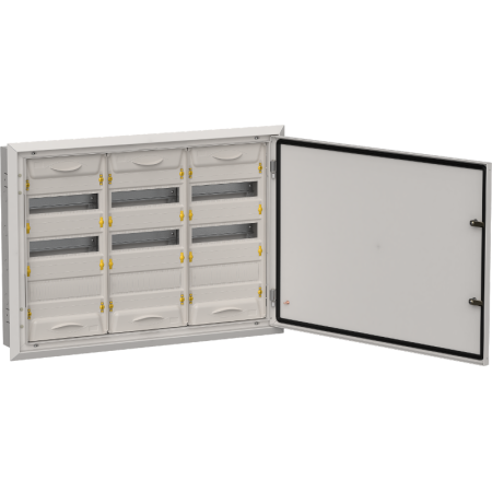 TITAN 5 Корпус металлический ЩРв-108 (3х36) 630х885х130 IP31 серый