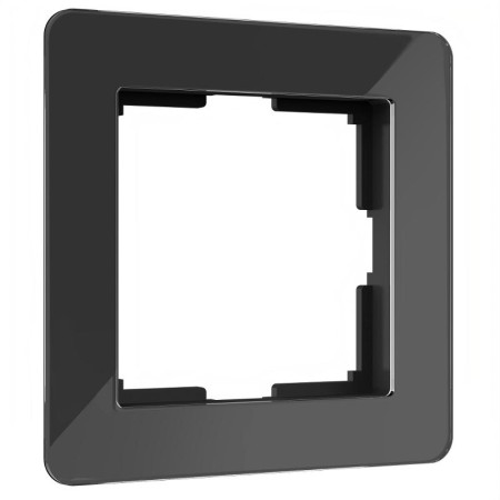 Рамка на 1 пост Acrylic черный Werkel W0012708