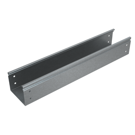 Лоток неперф. 80х300х1,2 L2000 мм "Стандарт ПЛЮС" INOX304