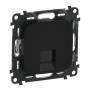 Valena ALLURE DIY Антрацит Розетка комп(RJ45) 1-ая 5 кат UTP