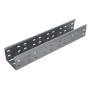 Лоток перф. 80х400х1,2 L2500 мм "Стандарт ПЛЮС" INOX304