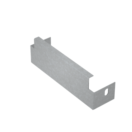Заглушка лотка 50х400 мм "ПЛЮС" INOX304