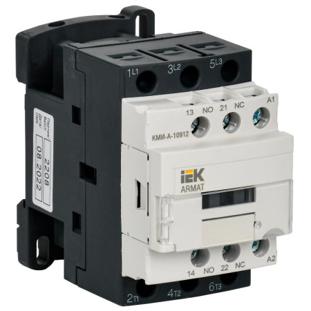 ARMAT Контактор КМИ-А-10912 LC1D 9А 400В/АС3 1НО/1НЗ
