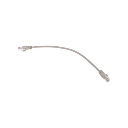Патч-корд U/UTP, CAT 5e, RJ45-RJ45, 26AWG, LSZH, серый, 0,3м REXANT