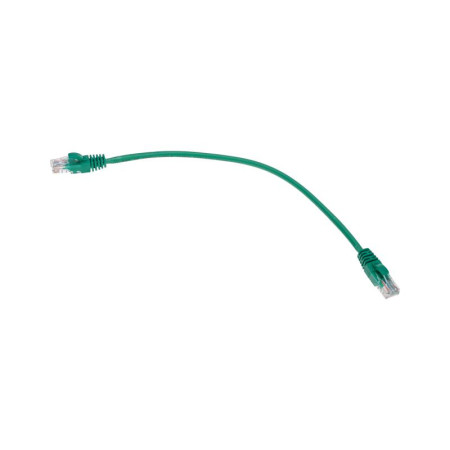 Патч-корд U/UTP, CAT 5e, RJ45-RJ45, 26AWG, LSZH, зеленый, 0,3м REXANT