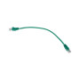 Патч-корд U/UTP, CAT 5e, RJ45-RJ45, 26AWG, LSZH, зеленый, 0,3м REXANT