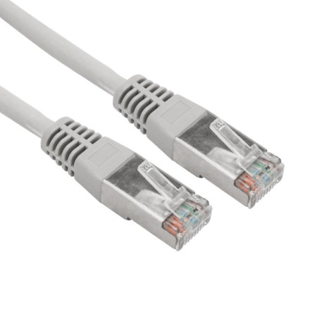 Патч-корд F/UTP, CAT 5e, RJ45-RJ45, 26AWG, LSZH, серый, 1,5м REXANT