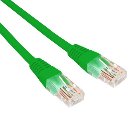 Патч-корд U/UTP CAT 6, RJ45-RJ45, 26AWG, LSZH, зеленый, 2м REXANT