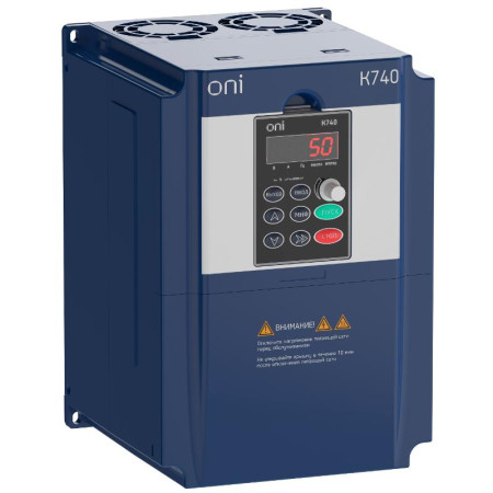 ПЧ K740 380В 3Ф 7,5-11кВт 17-25А тор. энк. Profibus
