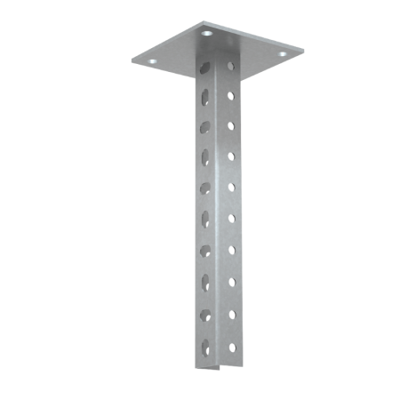 Универсальная потолочная стойка 1200 мм INOX304