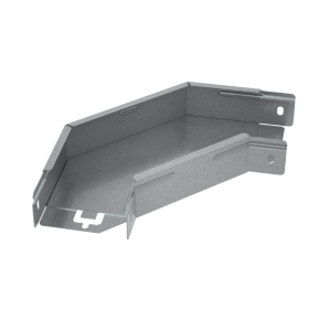 Угол горизонтальный 90 гр. 50х300 мм "ПЛЮС" INOX304