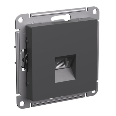 AtlasDesign Базальт Розетка компьютерная RJ45, кат. 6A, механизм