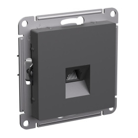 AtlasDesign Базальт Розетка компьютерная RJ45, кат. 5Е, механизм