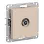 AtlasDesign Песочный TV Розетка оконечная 1DB, механизм