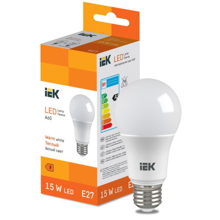 Лампа светодиодная Bulb A60 1500lm 3000K E27