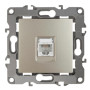 Розетка телефонная 12-3105-04 RJ11,  шампань (10/100/2400)