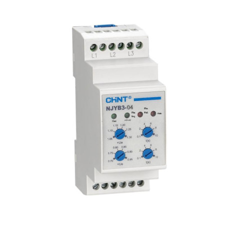 Реле контроля фаз NJYB3-15 AC220V
