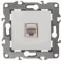 Розетка информационная 12-3107-01 RJ45,  белый (10/100/2800)