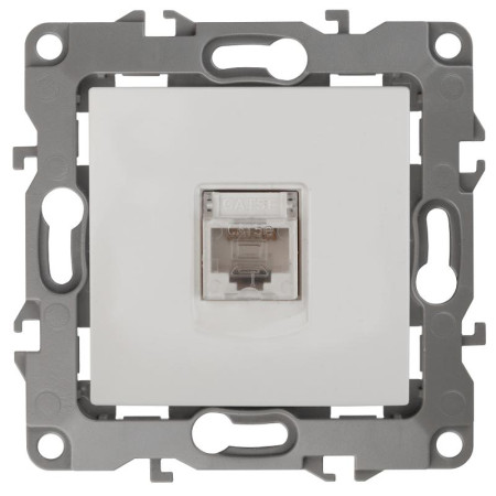 Розетка информационная 12-3107-01 RJ45,  белый (10/100/2800)