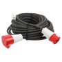 Удлинитель силовой IND380-U-1e-5x4-50m-IP44 на 380В в бухте 1 розетка CEE 5P 50м КГ 5х4 32A IP44