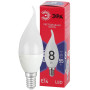 Лампа светодиодная RED LINE LED BXS-8W-865-E14 R E14 / Е14 8Вт свеча на ветру холодный дневной свет