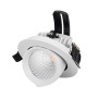 Светильник LTD-EXPLORER-R100-12W Warm3000 (WH, 38 deg)