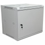 19" Настенный шкаф PRO 9U 600×600×500 мм (ШxГxВ) -дверь металл,стенки съемные (разобранный) RAL 7035