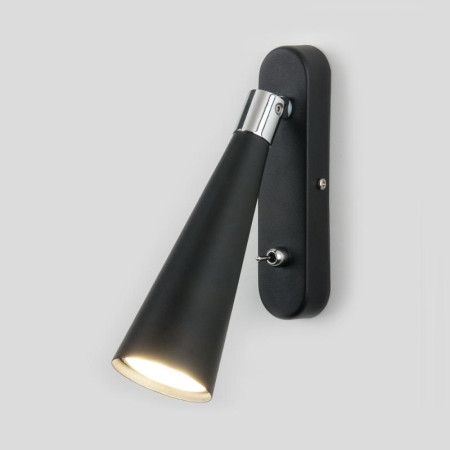 Светильник спот Horn GU10 SW чёрный (MRL 1010) GU10 1*35Вт Elektrostandard