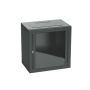 Шкаф телекоммуникационный навесной, 9 U (500х600х400) дверь стекло,RAL9005