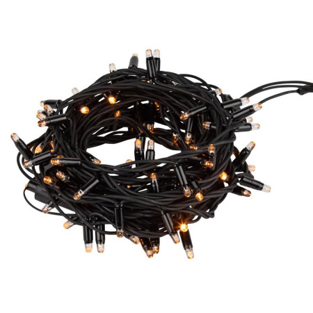 Гирлянда ЭРА ERAPS-NZ2 светодиодная новогодняя нить уличная 10 м желтая 100 LED