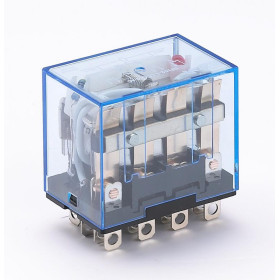 Промежуточное реле 4 конт. с инд. LED 10А 220В AC ПР