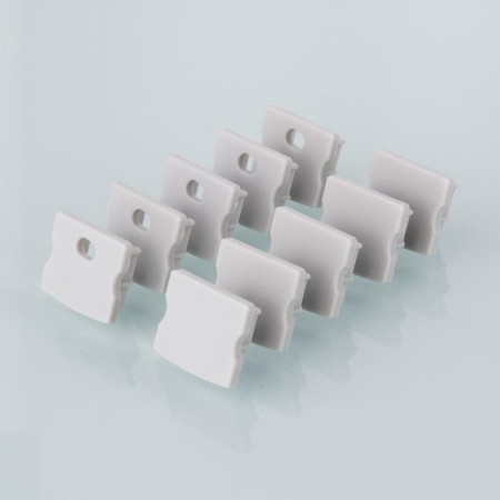 Заглушки для накладного алюм.профиля для LED ленты ZLL-2-ALP001-R (15mm) (компл. 10 пар)